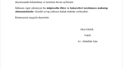 Adalet Bakanı Gürlek'in avukatından Ahmet Şık'a suç duyurusu: 'Müptezelin iftiraları'