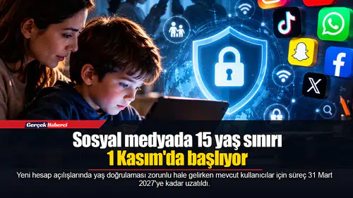 Sosyal medyada 15 yaş sınırı 1 Kasım'da başlıyor