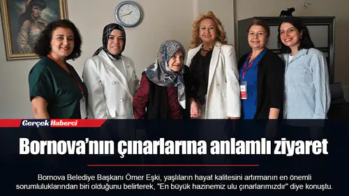 Bornova’nın çınarlarına anlamlı ziyaret
