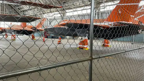 Türk F-35’leri ABD hangarında görüntülendi