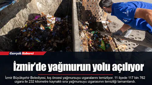 İzmir’de yağmurun yolu açılıyor