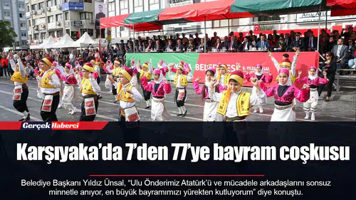 Karşıyaka’da 7’den 77’ye bayram coşkusu