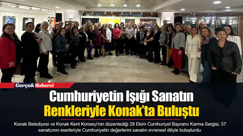 Cumhuriyetin Işığı Sanatın Renkleriyle Konak’ta Buluştu