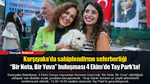 Karşıyaka’da sahiplendirme seferberliği
