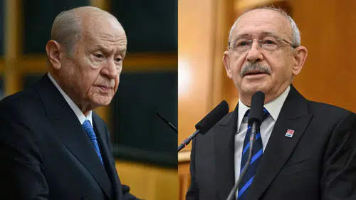 Kılıçdaroğlu ve Bahçeli TBMM'de görüştü