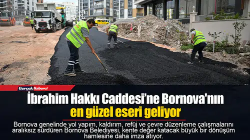 İbrahim Hakkı Caddesi’ne Bornova'nın en güzel eseri geliyor