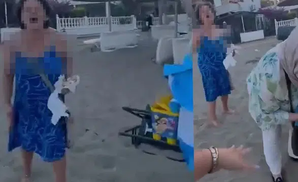 İzmir'de şezlong kavgası: Başörtülü kadına 'nefret ve ayrımcılık'tan gözaltı