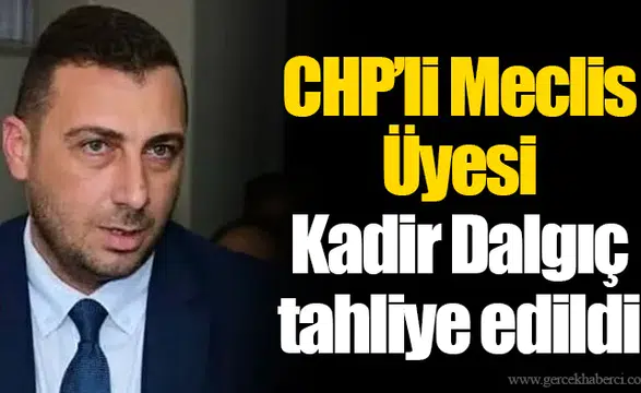 CHP'li Meclis Üyesi Kadir Dalgıç tahliye edildi
