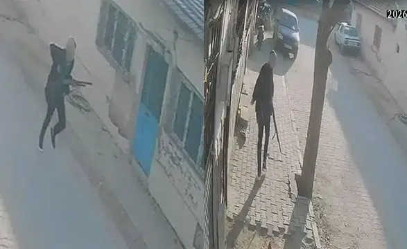 Manisa'da okula silahlı saldırı: Güvenlik kamerası görüntüleri ortaya çıktı