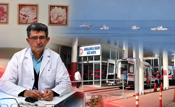 Ayvalık'ta tekne faciasında doktor Şahin Bingüllü can yeleklerini önce çocuklara giydirdi
