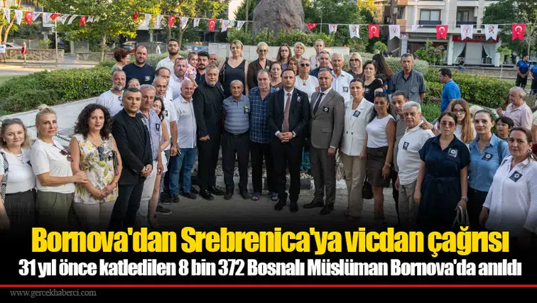 Bornova'dan Srebrenica'ya vicdan çağrısı