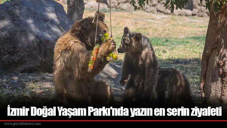 İzmir Doğal Yaşam Parkı'nda yazın en serin ziyafeti