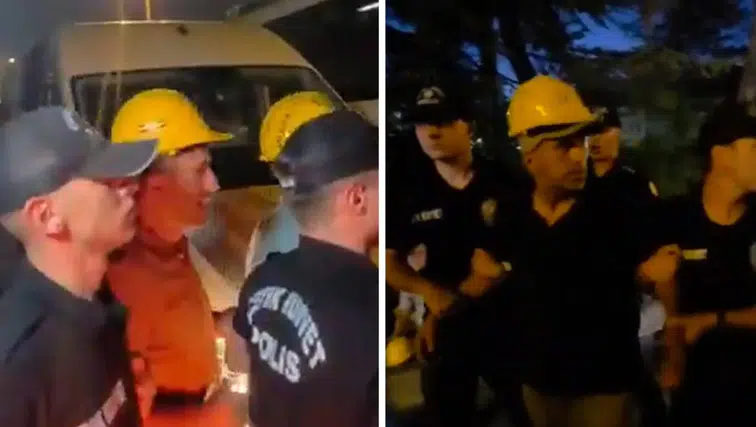 Ankara'da madenci eylemine polis müdahalesi: 100 gözaltı ve basın darp edildi