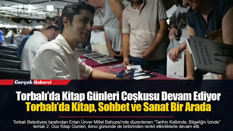 Torbalı’da Kitap Günleri Coşkusu Devam Ediyor