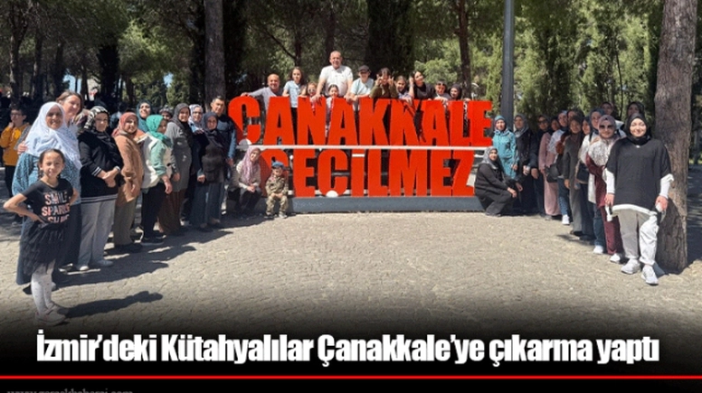 İzmir’deki Kütahyalılar Çanakkale’ye çıkarma yaptı
