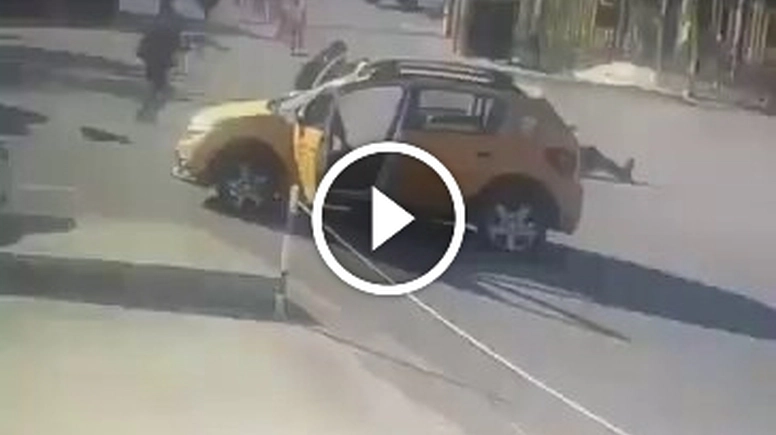 Saldırganların tesise geliş anı
