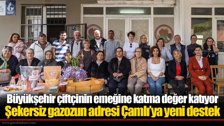 Şekersiz gazozun adresi Çamlı’ya yeni destek
