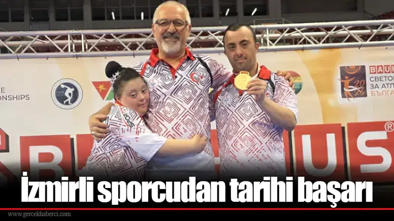İzmirli sporcudan tarihi başarı