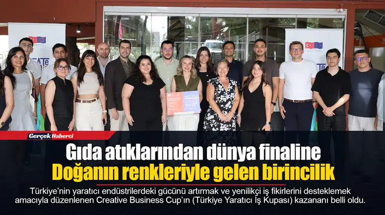 Gıda atıklarından dünya finaline... Doğanın renkleriyle gelen birincilik