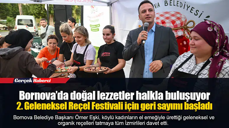 Bornova’da doğal lezzetler halkla buluşuyor