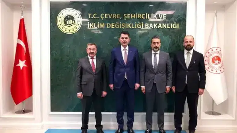 Gölbaşı Belediye Başkanı Odabaşı, Bakan Kurum'u ziyaret etti