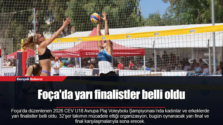 Foça'da yarı finalistler belli oldu