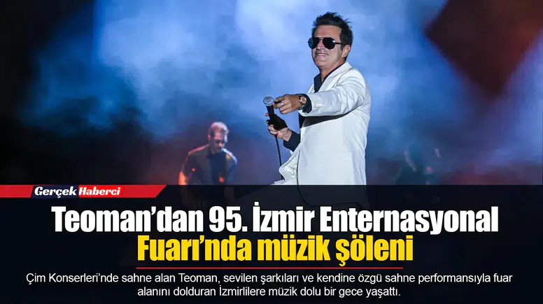 Teoman’dan 95. İzmir Enternasyonal Fuarı’nda müzik şöleni