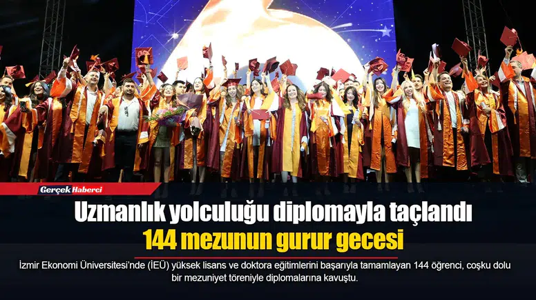 Uzmanlık yolculuğu diplomayla taçlandı