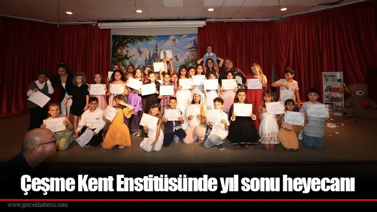 Çeşme Kent Enstitüsünde yıl sonu heyecanı