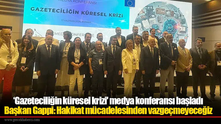 ‘Gazeteciliğin küresel krizi' medya konferansı başladı