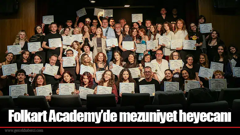 Folkart Academy’de mezuniyet heyecanı