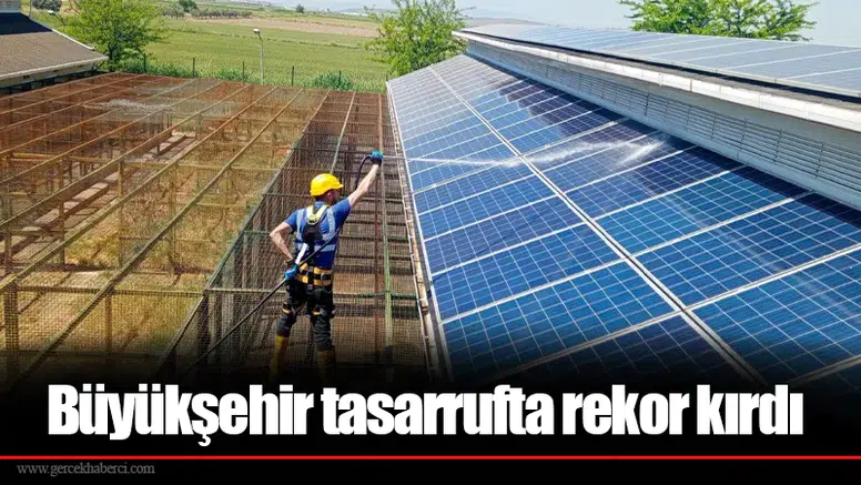 Büyükşehir tasarrufta rekor kırdı