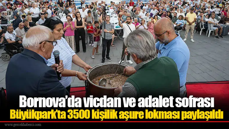 Bornova’da vicdan ve adalet sofrası