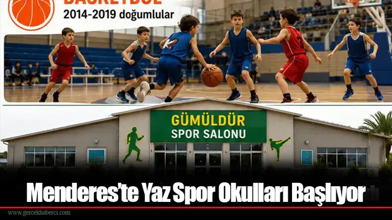 Menderes’te Yaz Spor Okulları Başlıyor