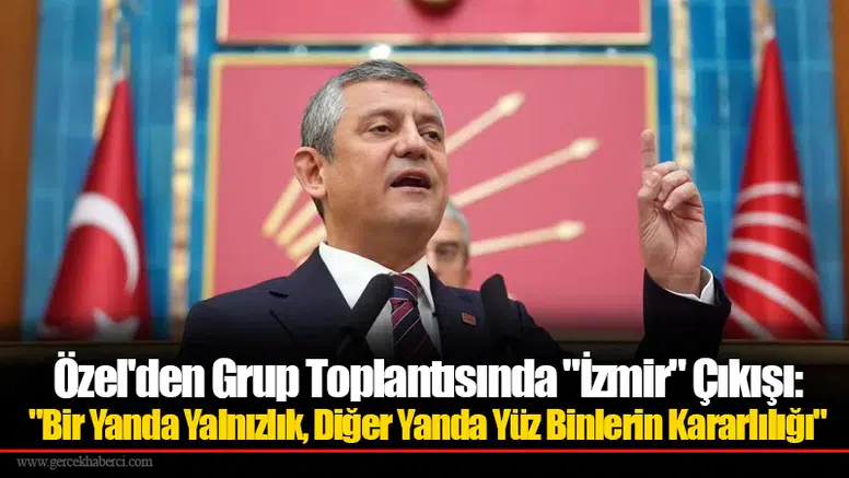 Özgür Özel İzmir'deki yüz binlere seslendi: Yürekten teşekkür ediyorum