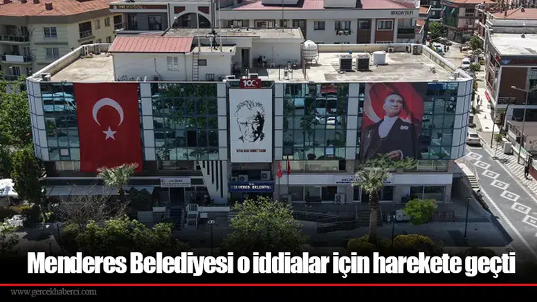 Menderes Belediyesi o iddialar için harekete geçti: Suç duyurusu