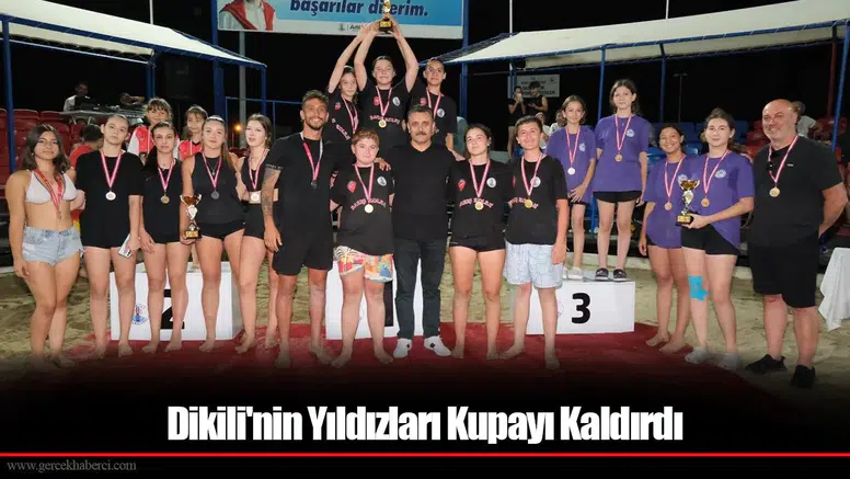 Dikili'de Genç Sporcuların Dostluk Dolu Turnuvası Sonuçlandı