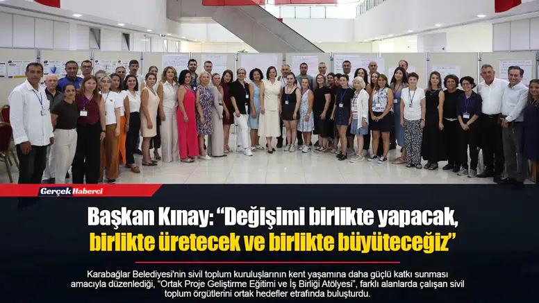 Başkan Kınay: “Değişimi birlikte yapacak,  birlikte üretecek ve birlikte büyüteceğiz”