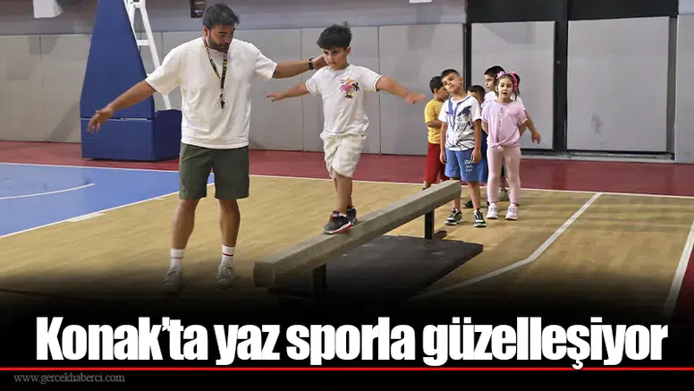 Konak’ta yaz sporla güzelleşiyor