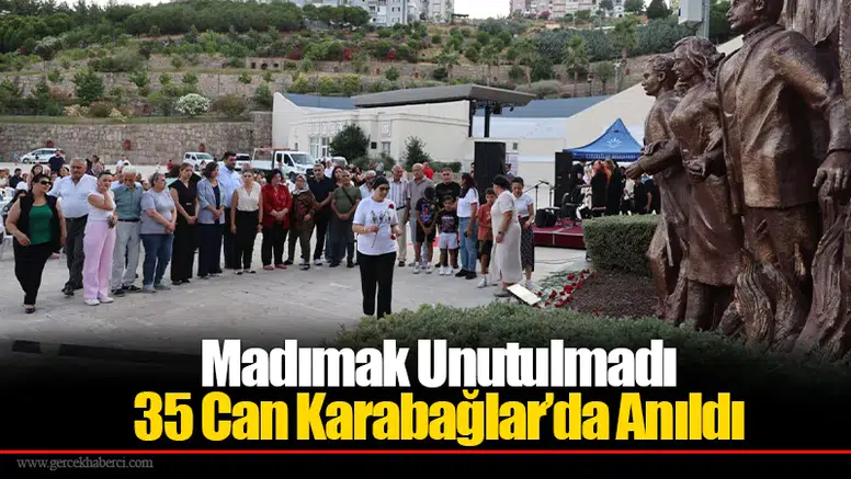 Madımak Unutulmadı 35 Can Karabağlar'da Anıldı