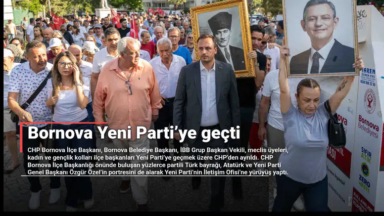 Bornova Yeni Parti’ye geçti