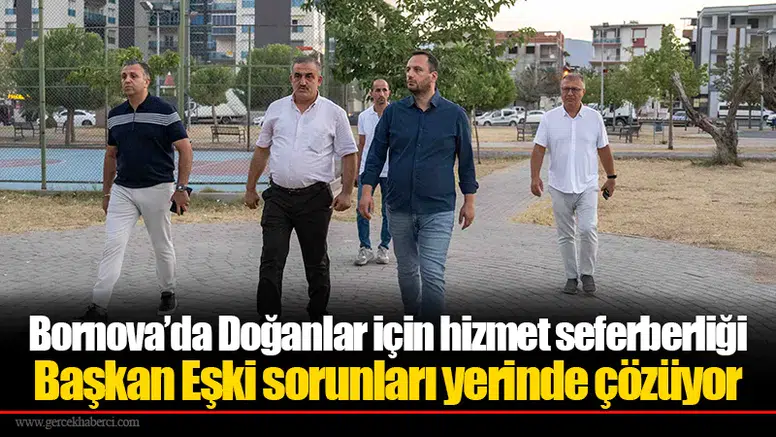 Bornova’da Doğanlar için hizmet seferberliği