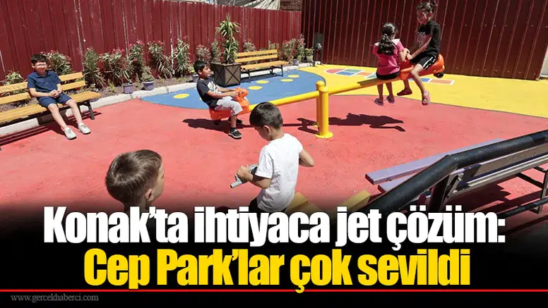 Konak’ta ihtiyaca jet çözüm: Cep Park’lar çok sevildi