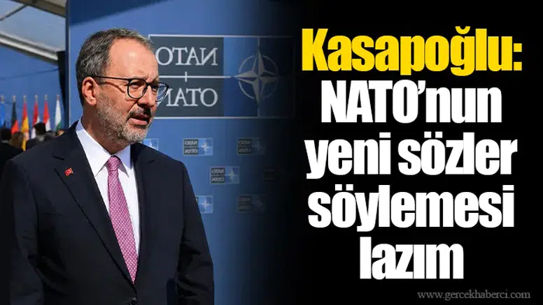 Kasapoğlu: NATO’nun yeni sözler söylemesi lazım