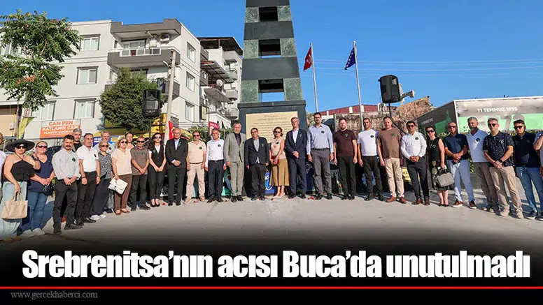 Srebrenitsa’nın acısı Buca’da unutulmadı