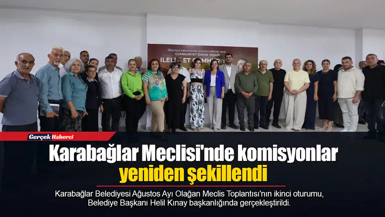 Karabağlar Meclisi'nde komisyonlar yeniden şekillendi
