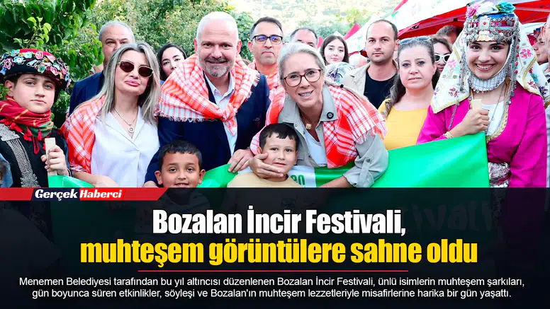 Bozalan İncir Festivali, muhteşem görüntülere sahne oldu
