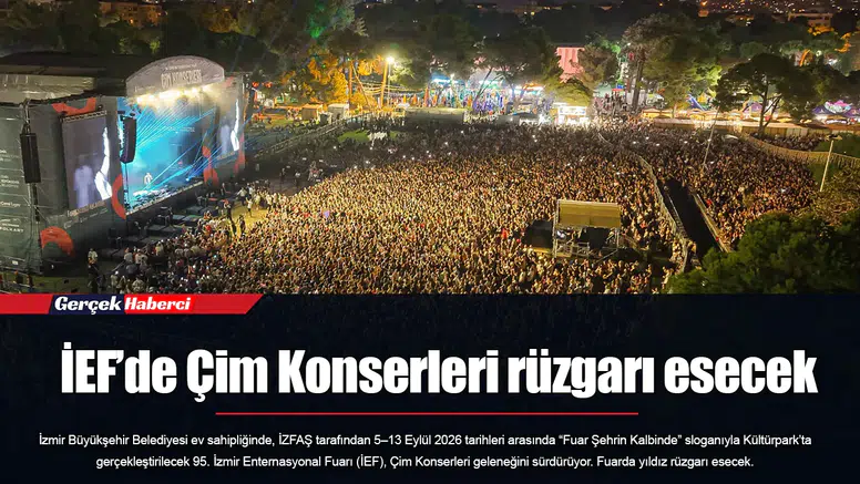 İEF’de Çim Konserleri rüzgarı esecek