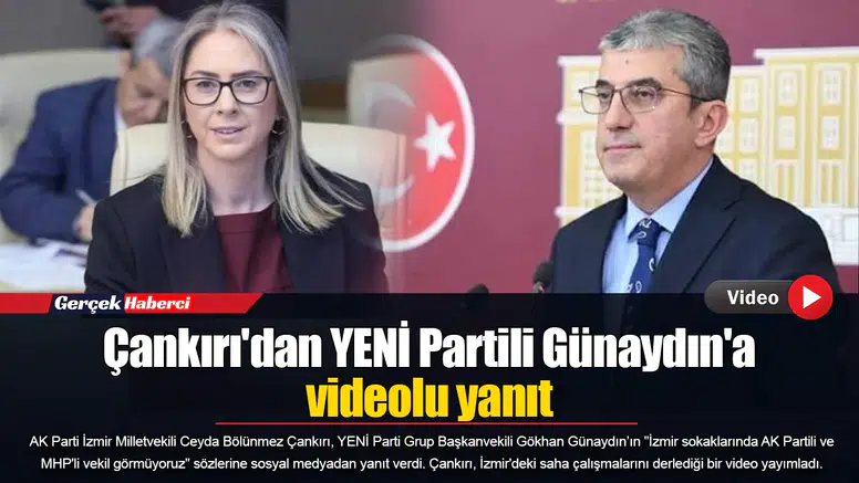 Çankırı'dan YENİ Partili Günaydın'a videolu yanıt