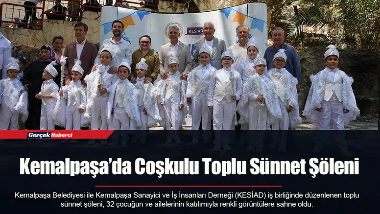 Kemalpaşa’da Coşkulu Toplu Sünnet Şöleni